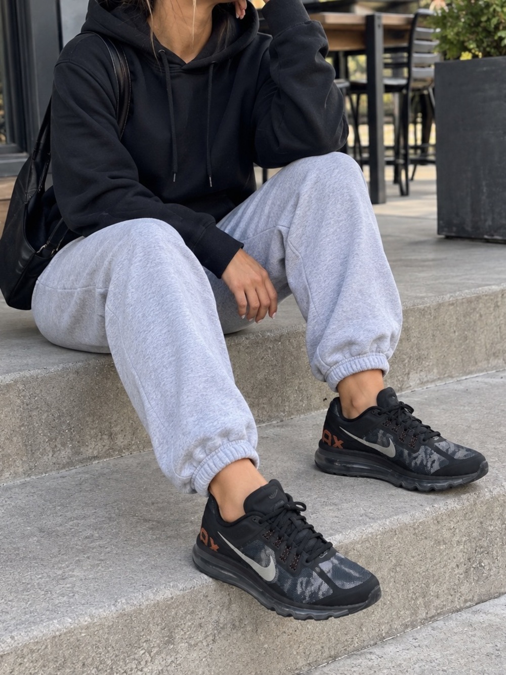 Nike Air Max (GS) Camo Black Cool Grey